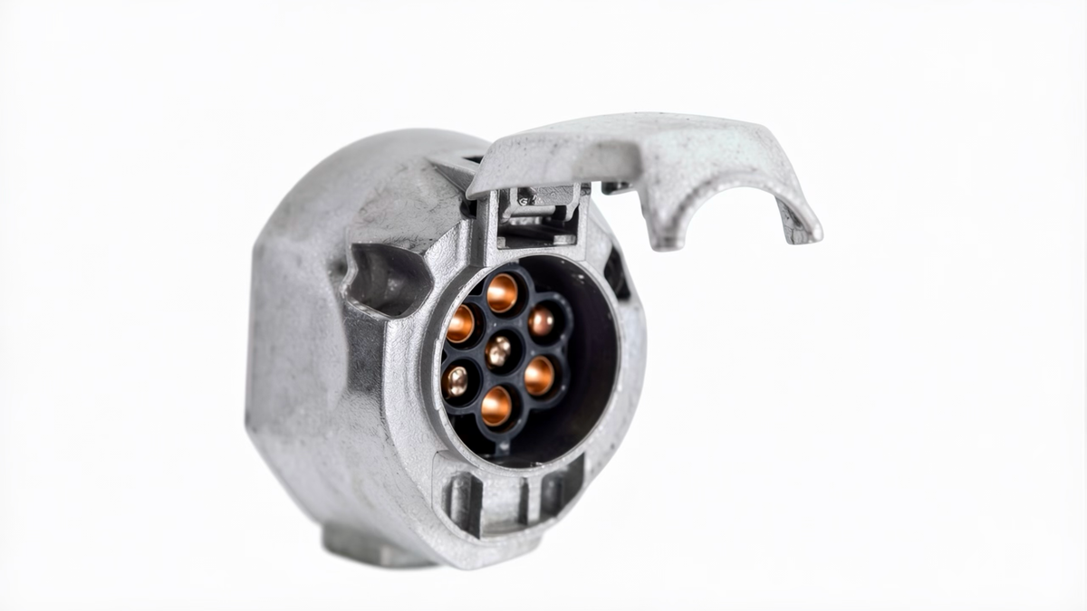 🔌 BASE 12V 7 POLOS ALUMINIO IM