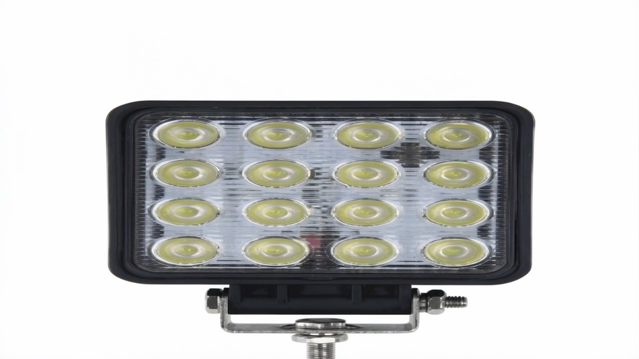 💡FARO TRABAJO 10-30V 110 x 110x70mm S/REJILLA 16LED IM